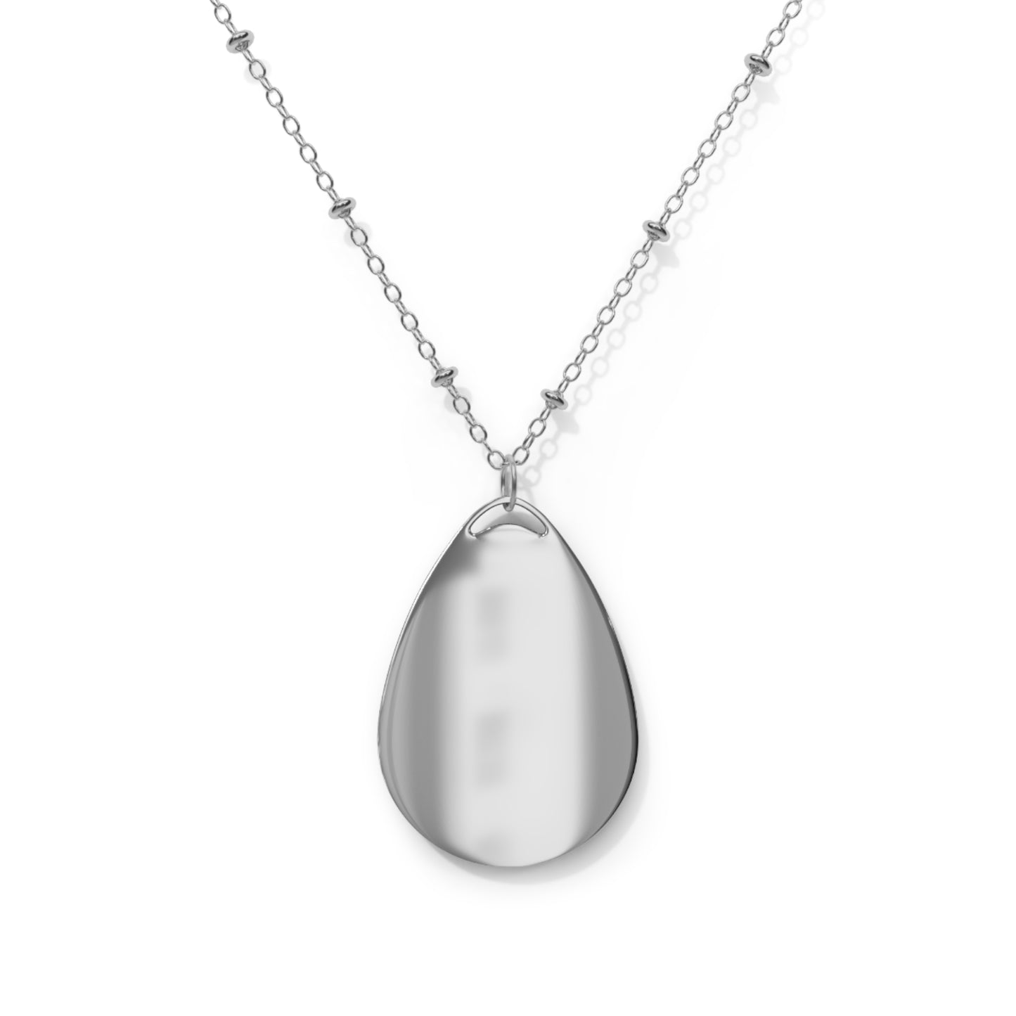 Ember’s Pen - Inspired Oval Necklace - Elegant Pendant for Everyday Wear