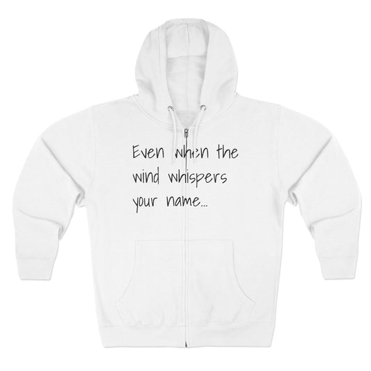 Ember's Words Unisex Zip Up Hoodie